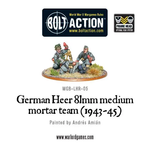 German Heer 81Mm Medium Mortar Team (1943-45) 2