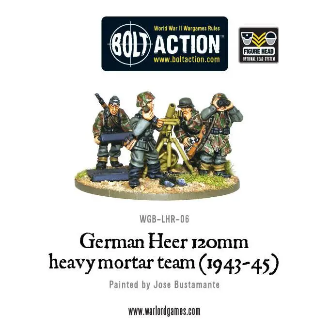 German Heer 120Mm Heavy Mortar Team (1943-45) 1