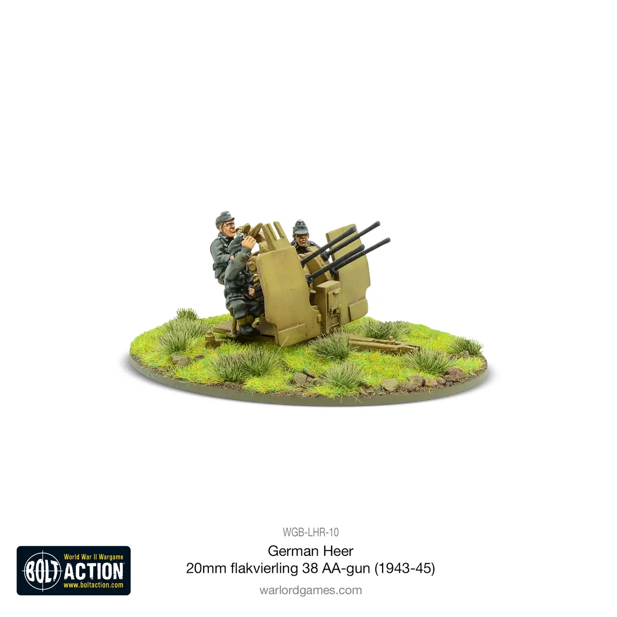 German Heer 20Mm Flakvierling 38 Aa-Gun (1943-45) 1