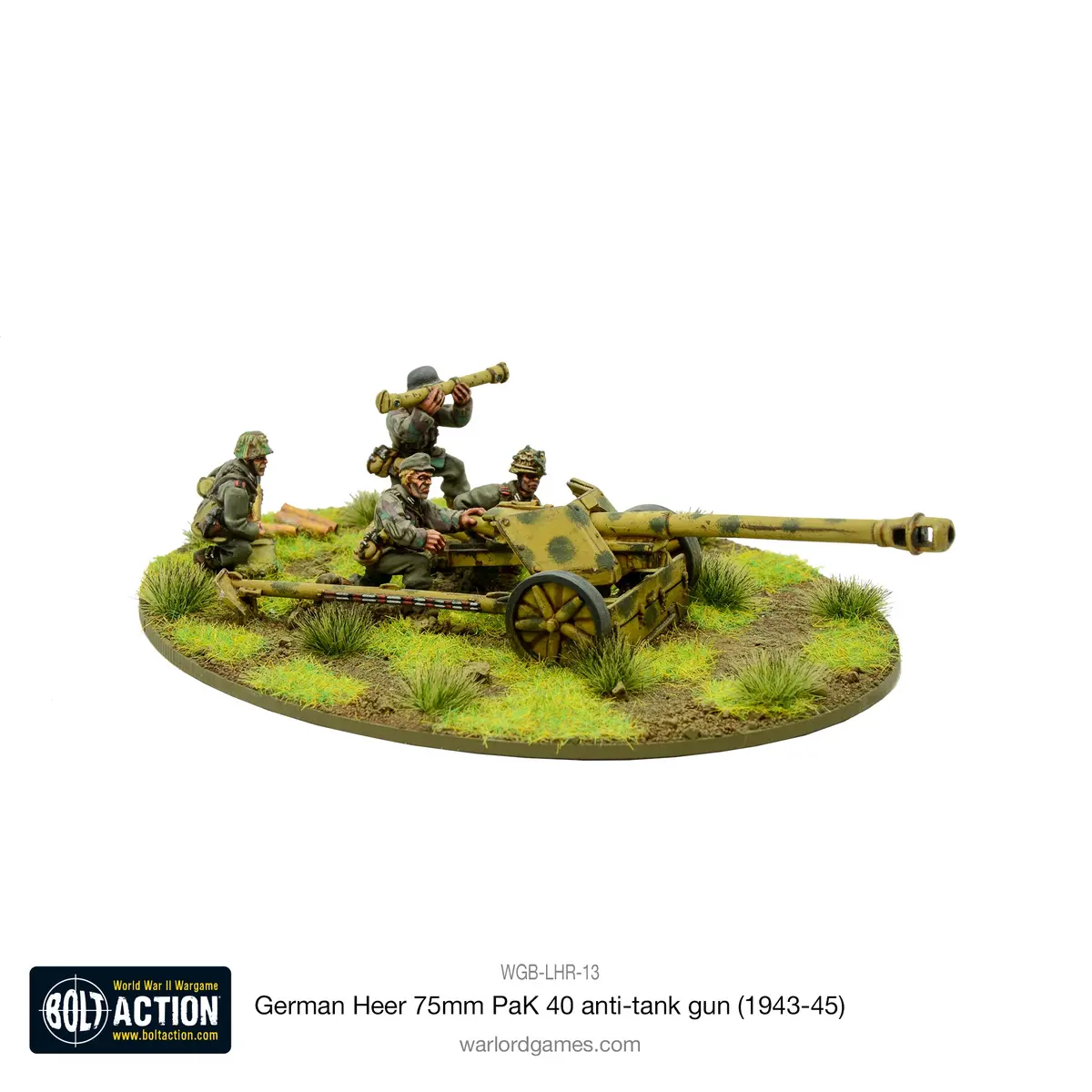 German Heer 75Mm Pak 40  Anti-Tank Gun (1943-45) 1