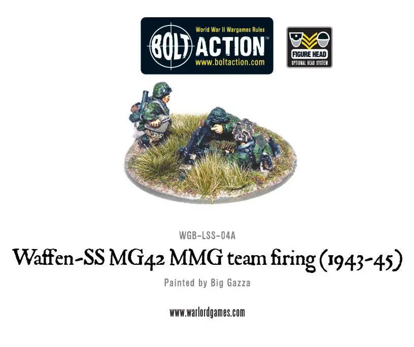 Waffen-Ss Mg42 Mmg Team Firing (1943-45) 1