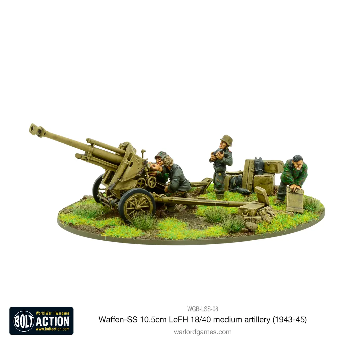 Waffen-Ss 10.5Cm Lefh 18/40 Medium Artillery (1943-45) 1