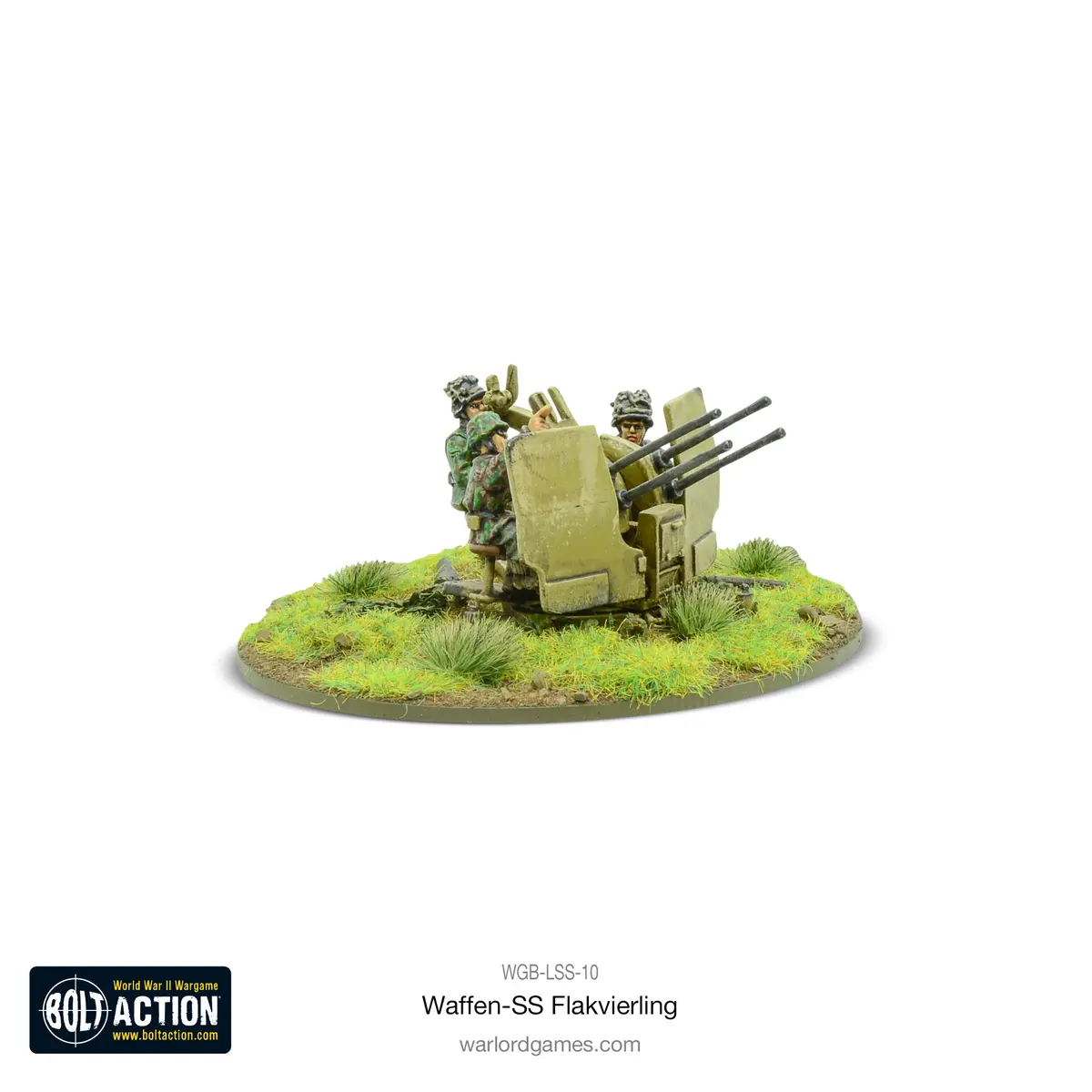 Waffen-Ss 20Mm Flakvierling 38 Aa-Gun (1943-45) 1