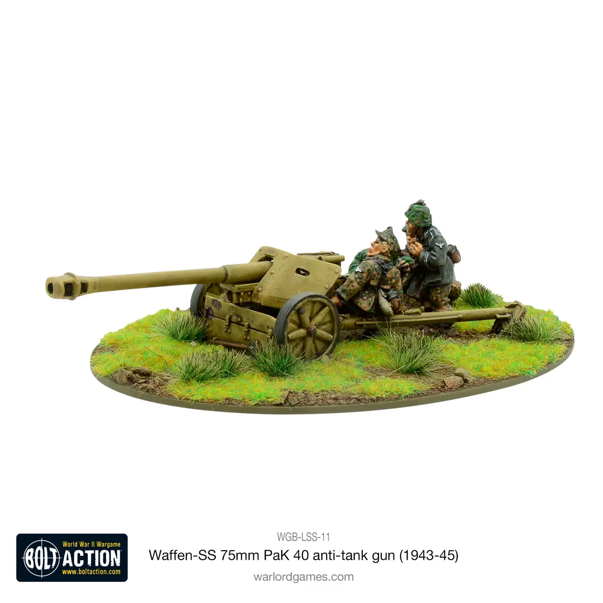 Waffen-Ss 75Mm Pak 40 Anti-Tank Gun (1943-45) 1