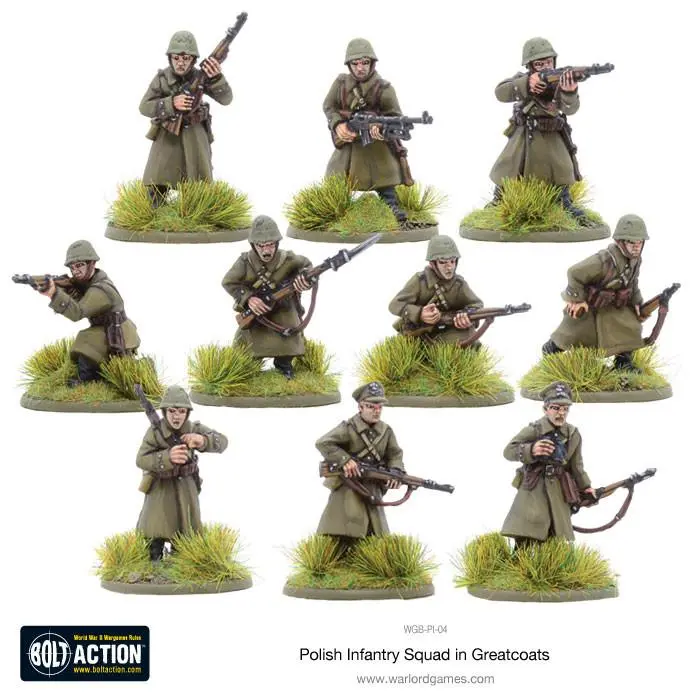Polish Infantry Squad In Greatcoats 1