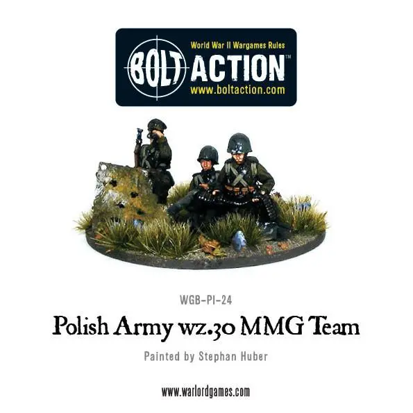 Polish Army Wz.30 Mmg Team 2