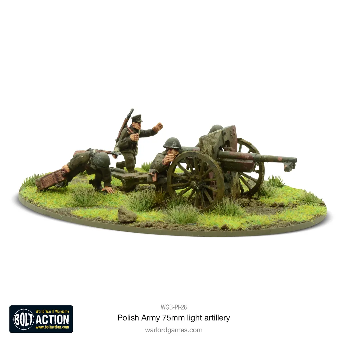 Polish Army 75Mm Light Artillery 1