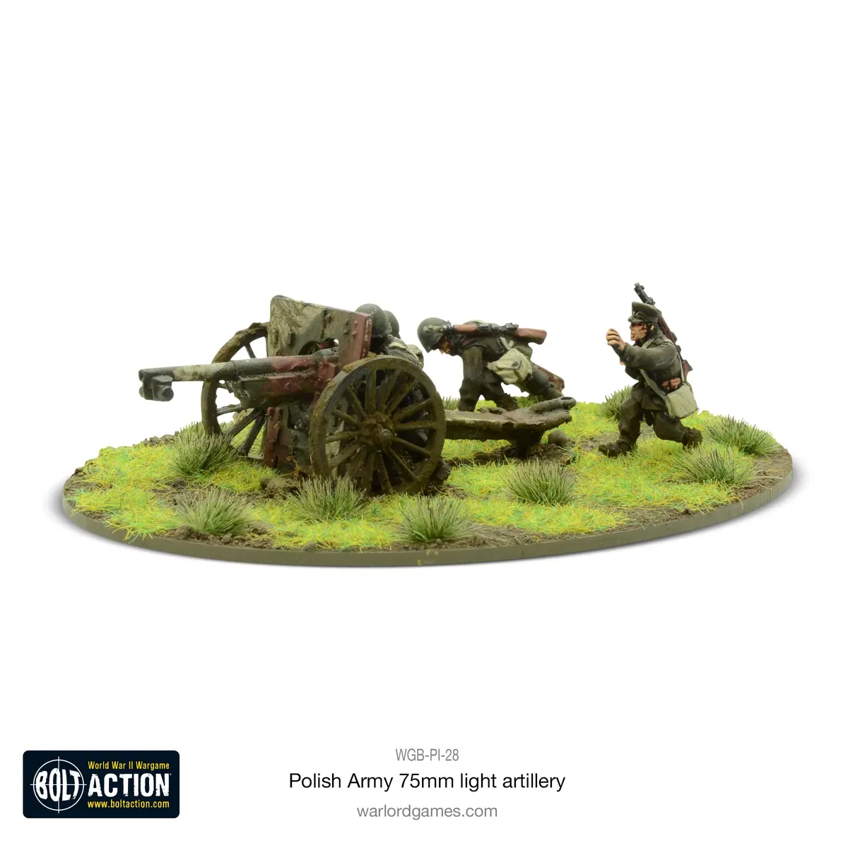 Polish Army 75Mm Light Artillery 2