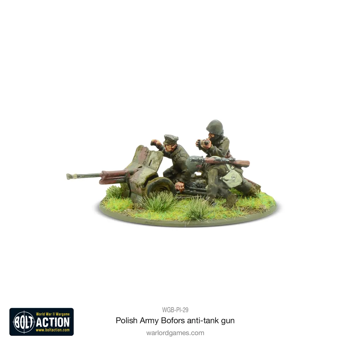 Polish Army Bofors 37Mm Anti-Tank Gun 2
