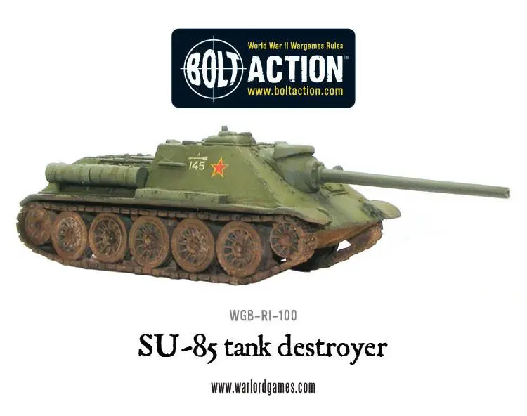 Soviet Su-85 Tank Hunter 2