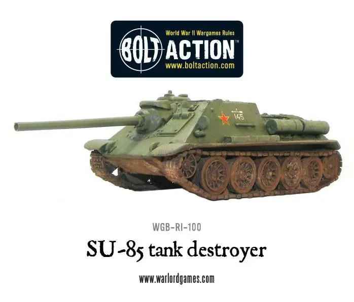 Soviet Su-85 Tank Hunter 1