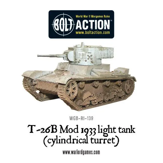 T-26B Mod 1933 Light Tank (Cylindrical Turret) 1