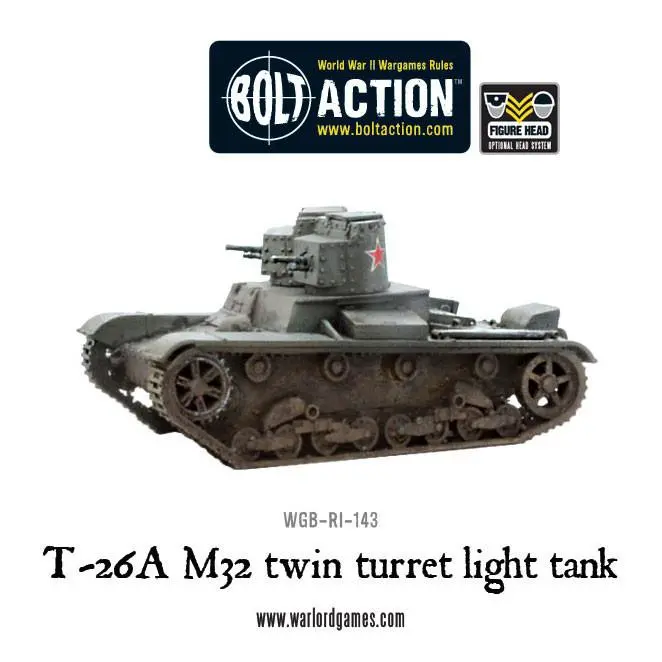T-26A M32 Twin Turret Light Tank 1