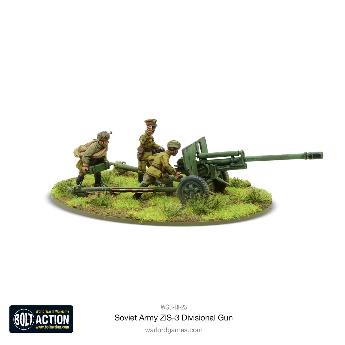 Soviet Zis-3 76Mm Divisional Gun 1