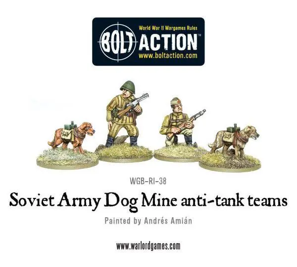 Soviet Army Dog Mine Anti-Tank Teams 1