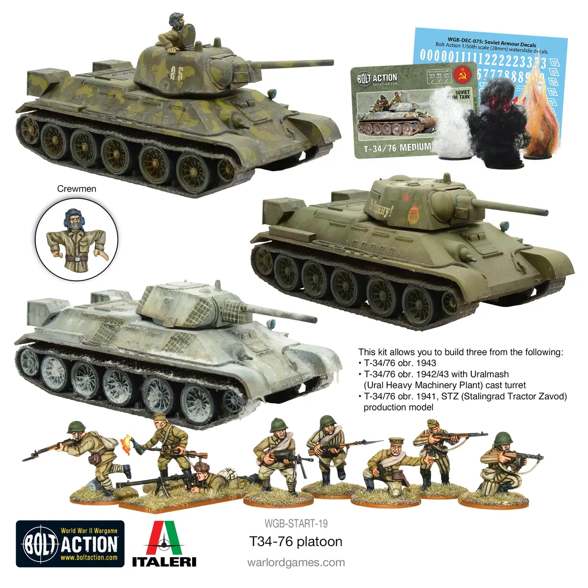 Soviet T34/76 Platoon 1