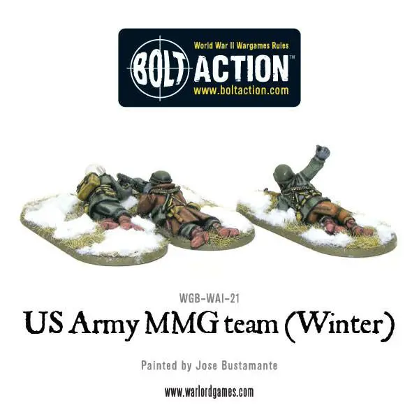 Us Army Mmg Team (Winter) - Prone 2