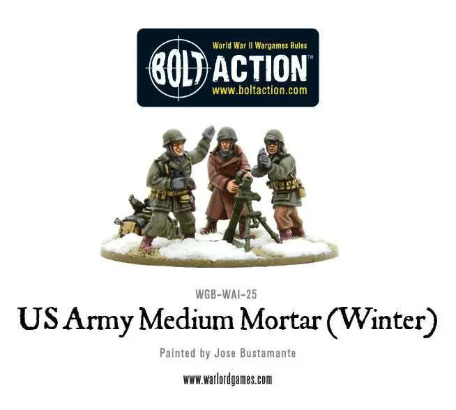 Us Army Medium Mortar (Winter) 1
