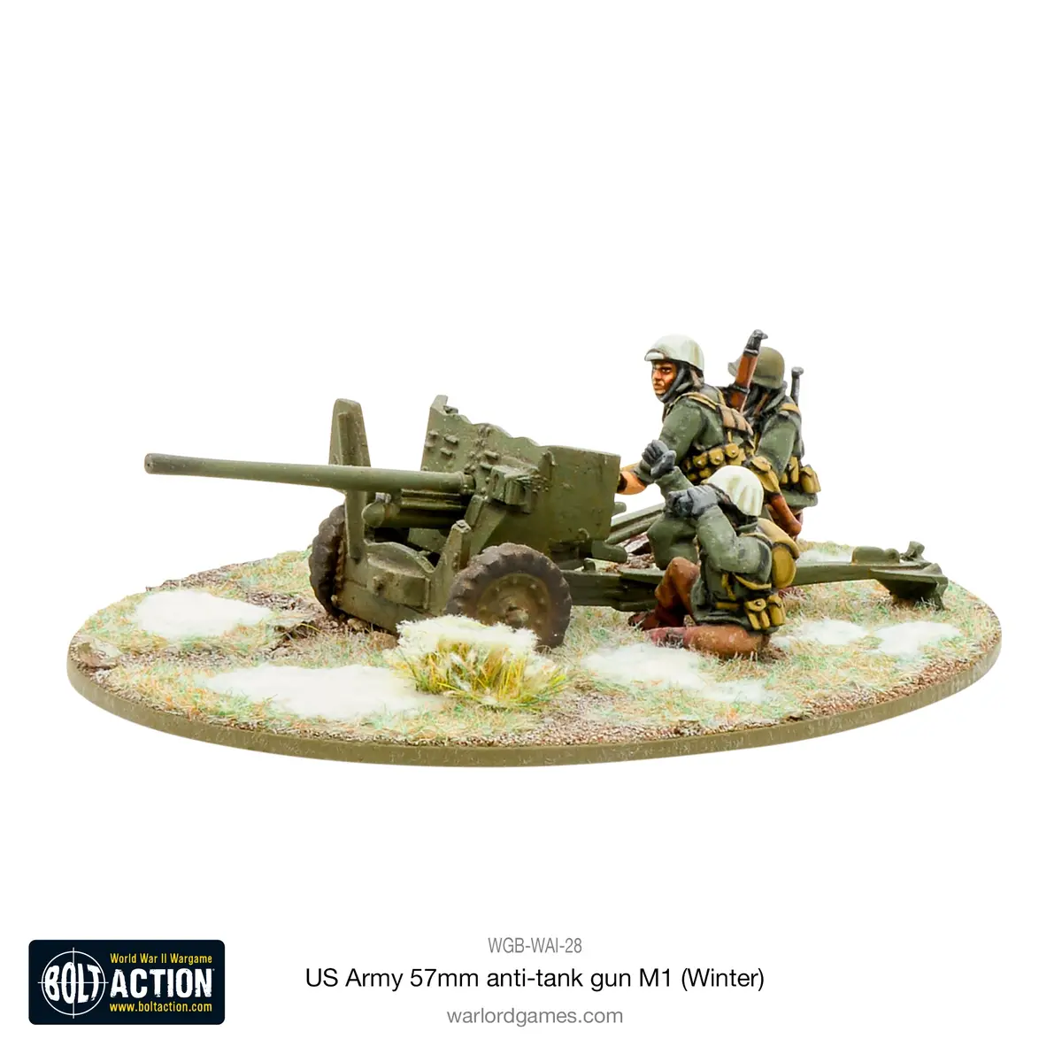 Us Army 57Mm Anti-Tank Gun M1 (Winter) 1