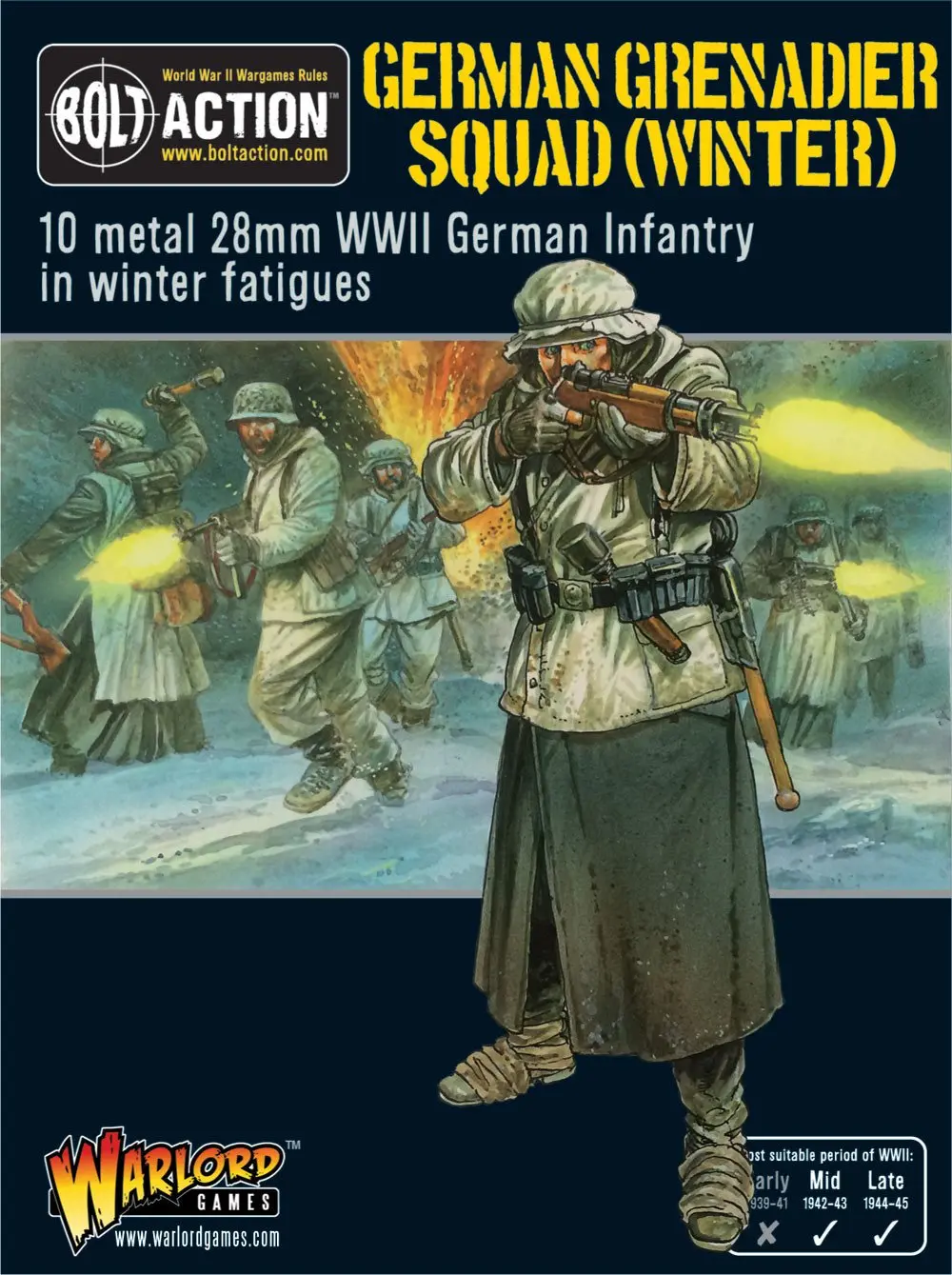 German Grenadiers In Winter Clothing 1