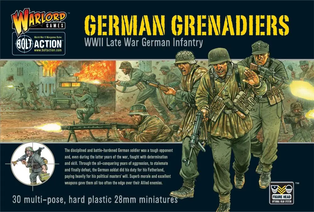 German Grenadiers Plastic Box Set 1