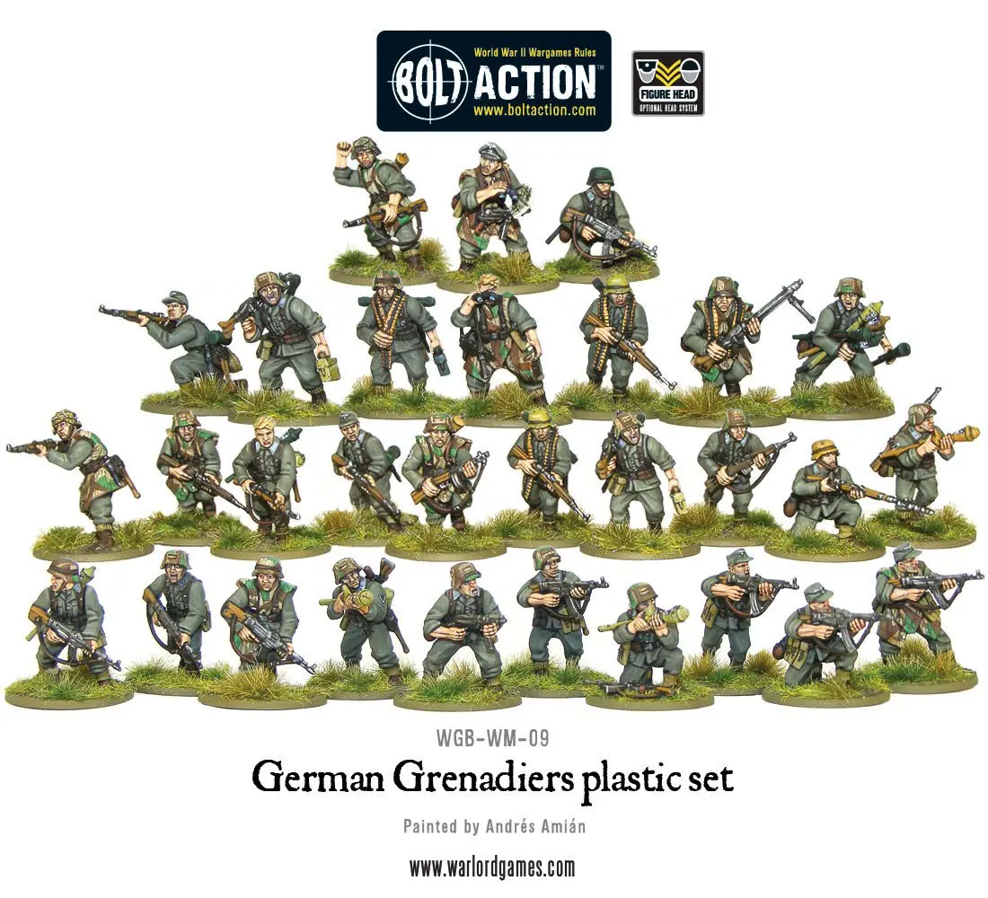 German Grenadiers Plastic Box Set 2