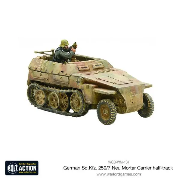 Sd.Kfz 250/7 Neu Mortar Carrier Half Track 1