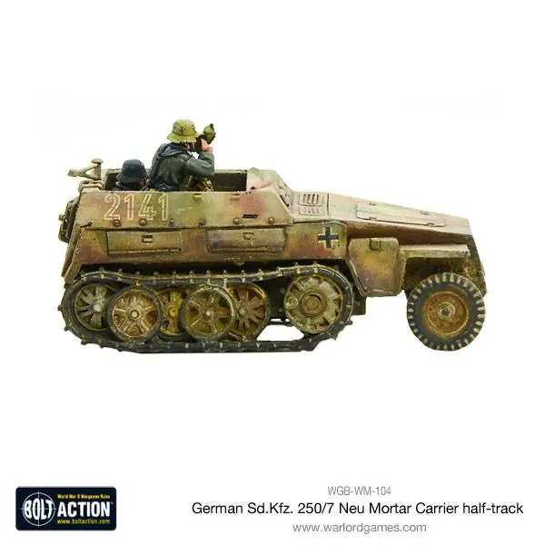 Sd.Kfz 250/7 Neu Mortar Carrier Half Track 2