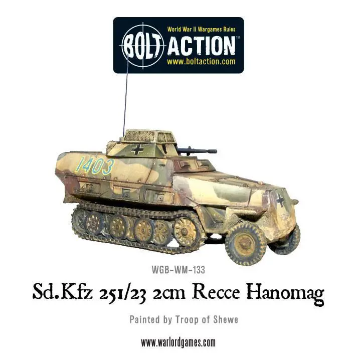 Sd.Kfz 251/23 2Cm Recce Hanomag 1