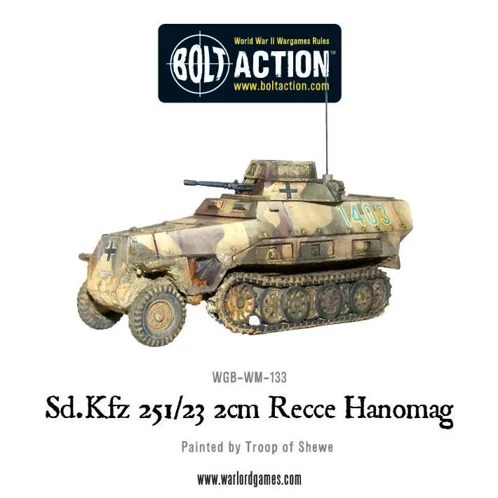 Sd.Kfz 251/23 2Cm Recce Hanomag 2