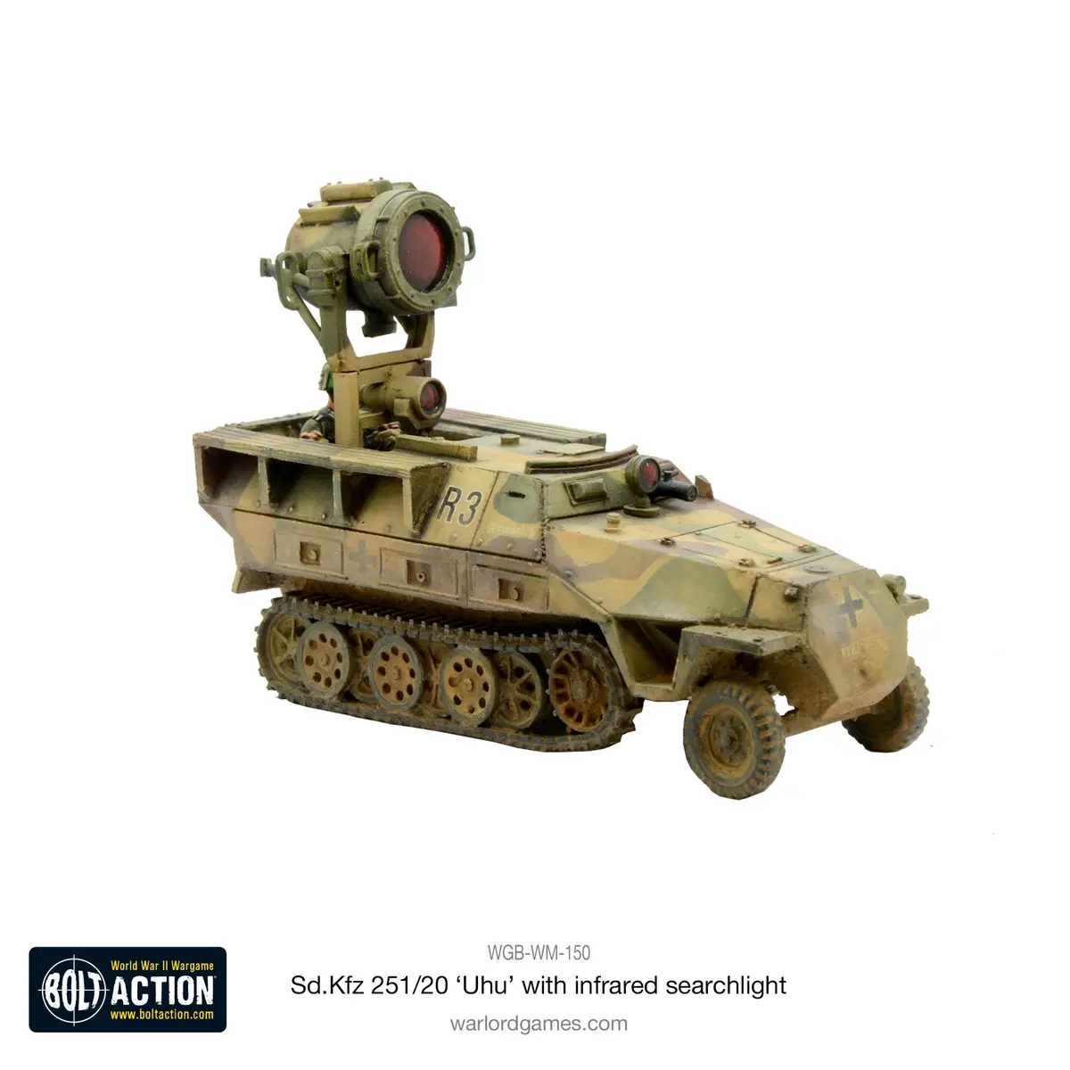 Sd.Kfz 251/20 Uhu With Infra-Red Searchlight 1