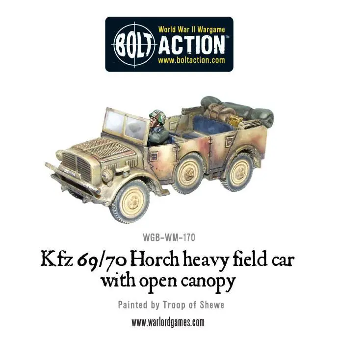 Open-Topped Kfz 69/70 Horch 1A 1