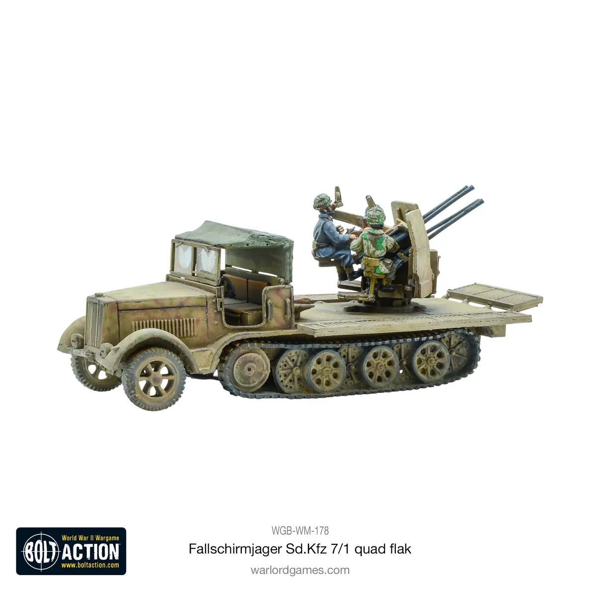 Fallschirmjager Sd.Kfz 7/1 Quad Flak 1