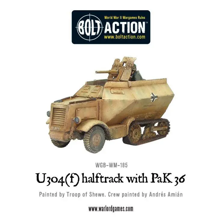 U304(F) Halftrack With Pak 36 1