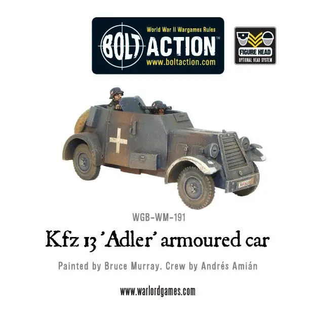 Kfz 13 'Adler' German Armoured Car 1