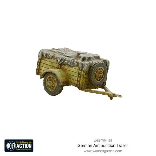 German Ammunition Trailer 1