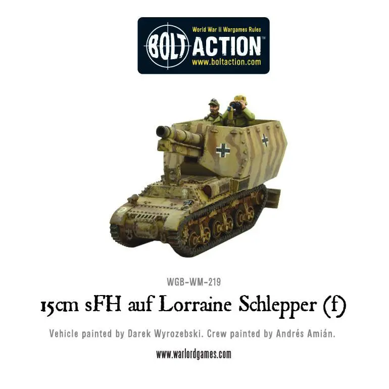 15 Cm Sfh Auf Lorraine Schlepper(F) 1