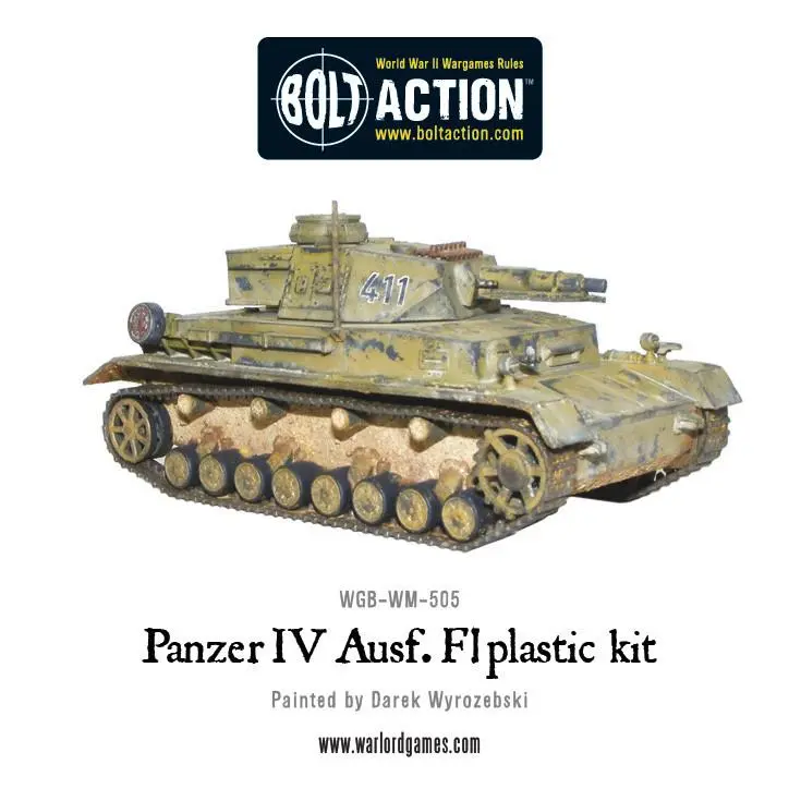 Panzer Iv Ausf. F1/G/H Medium Tank (Plastic) 2