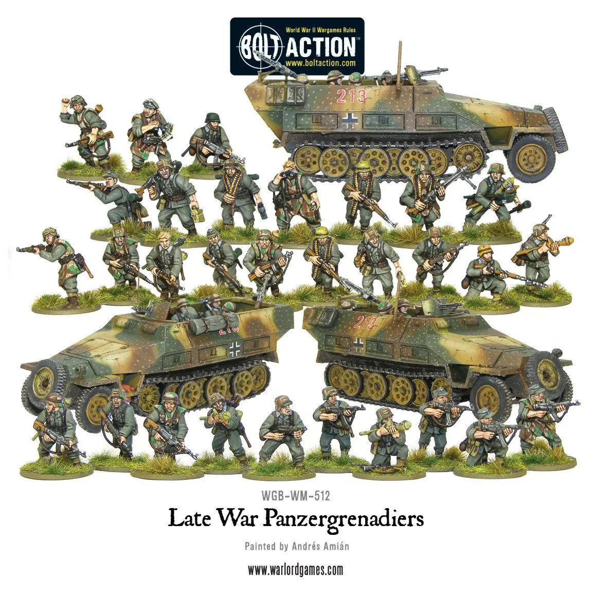 Late War Panzergrenadiers (30 Plus 3 Hanomags) 1