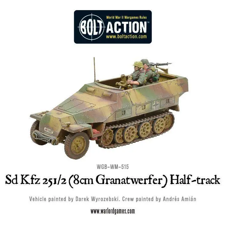 Sd.Kfz 251/2 Ausf D (8Cm Granatwerfer) Half Track 2