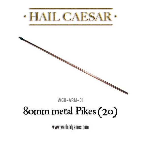 80Mm Metal Pikes (20) 1