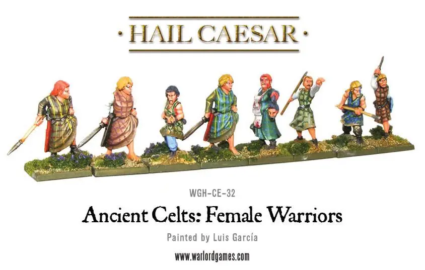 Ancient Celts: Female Warriors Pack 2