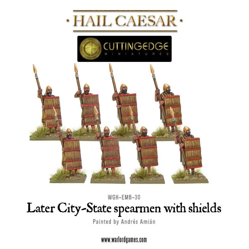 Later City-State Spearmen With Shields 1