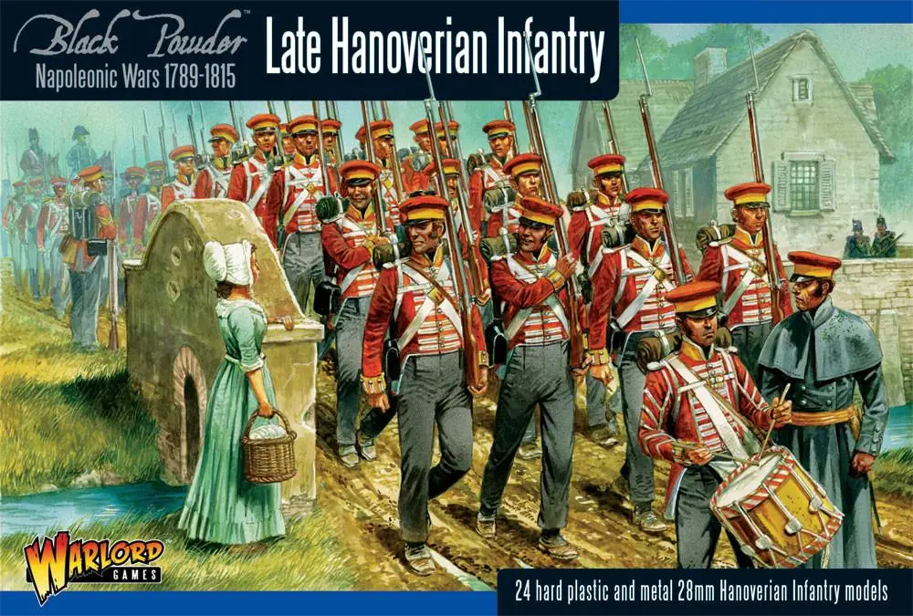 Napoleonic Hanoverian Line Infantry Regiment Plastic Boxed Set 1