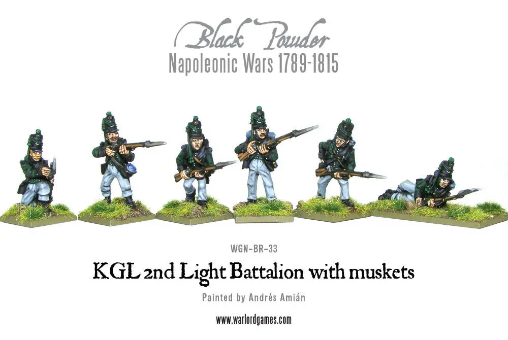 Kgl 2Nd Light Battalion With Muskets 1