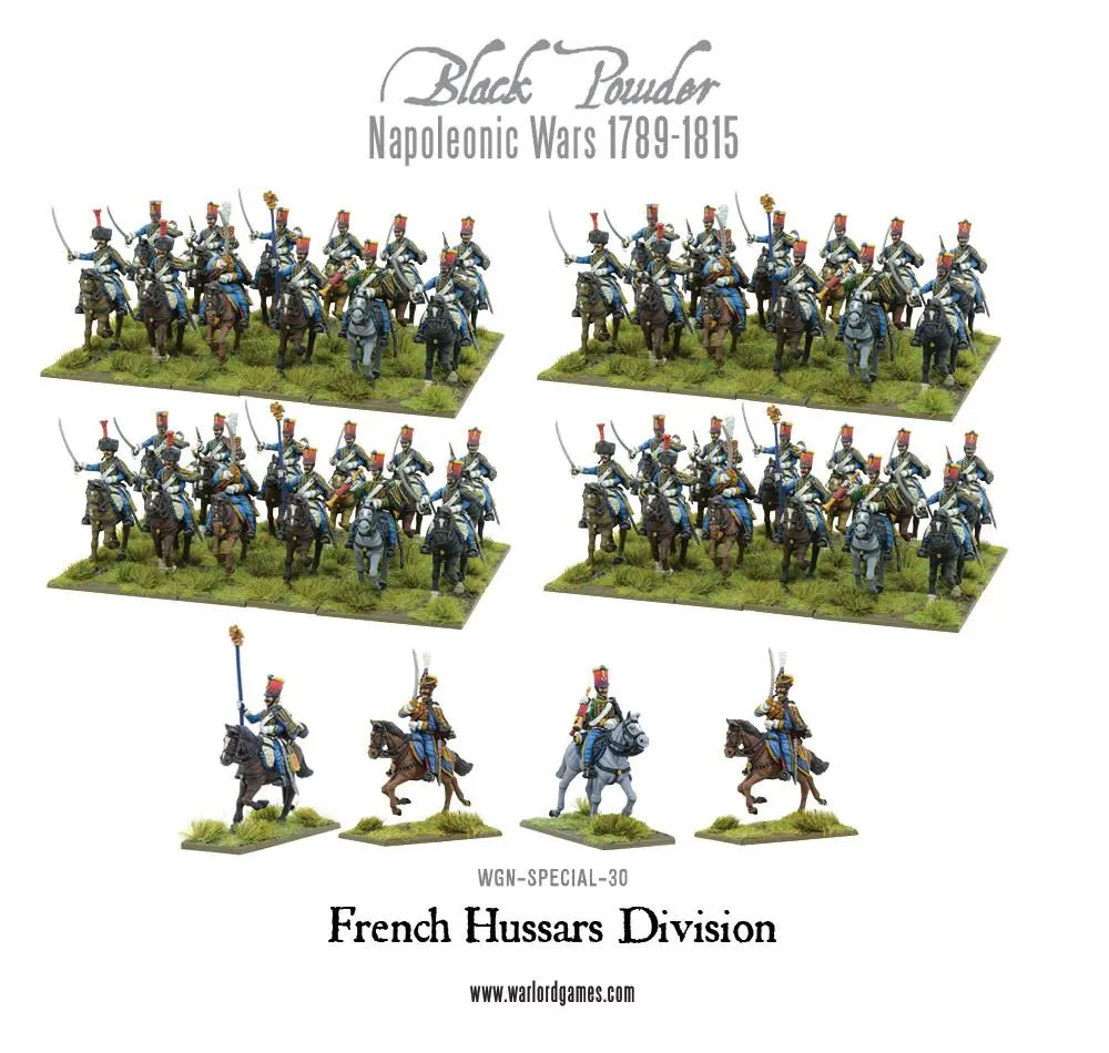 Napoleonic French Hussars Division 2