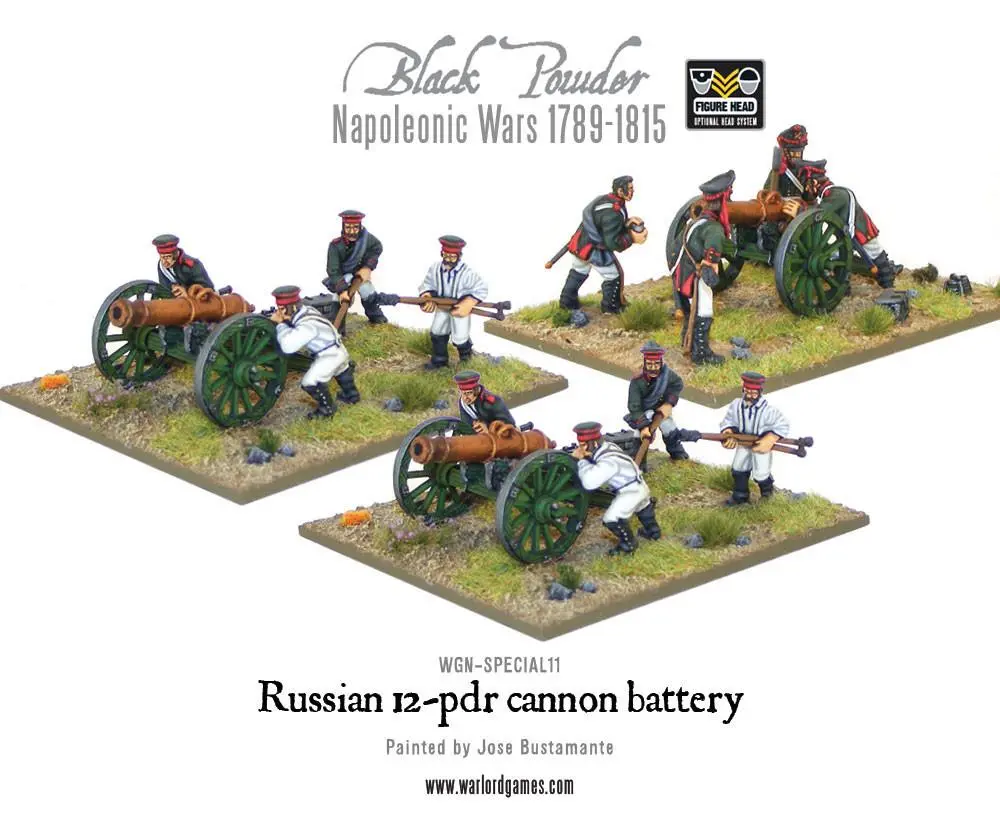 Napoleonic Russian 12-Pdr Battery 1