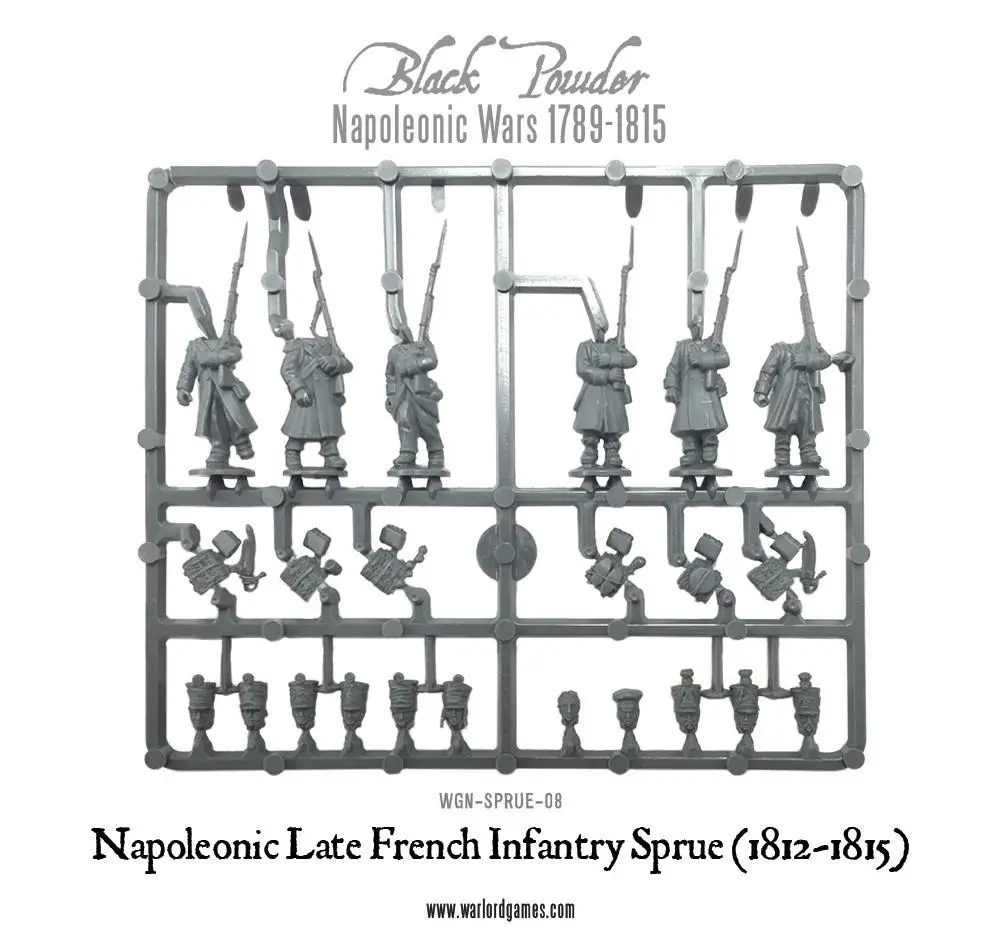 Napoleonic Late War French Sprue 1