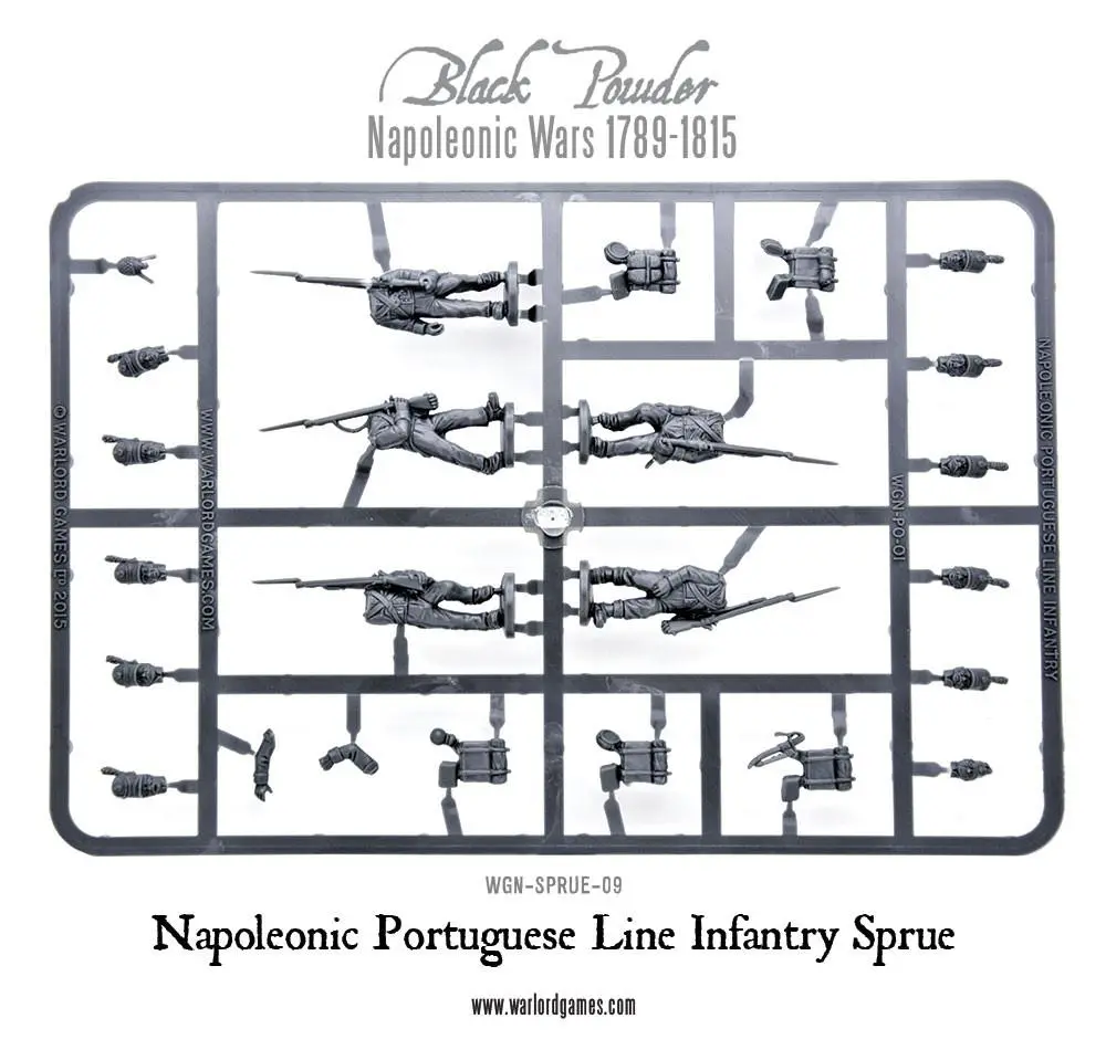 Portuguese Line Infantry Sprue 1