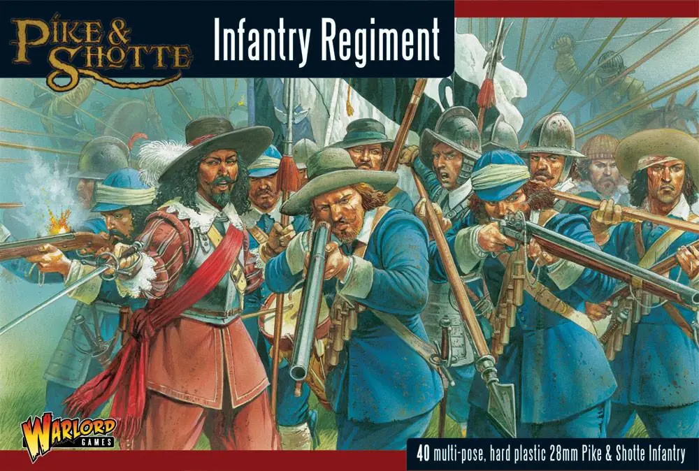 Pike & Shotte Infantry Regiment Plastic Boxed Set 1